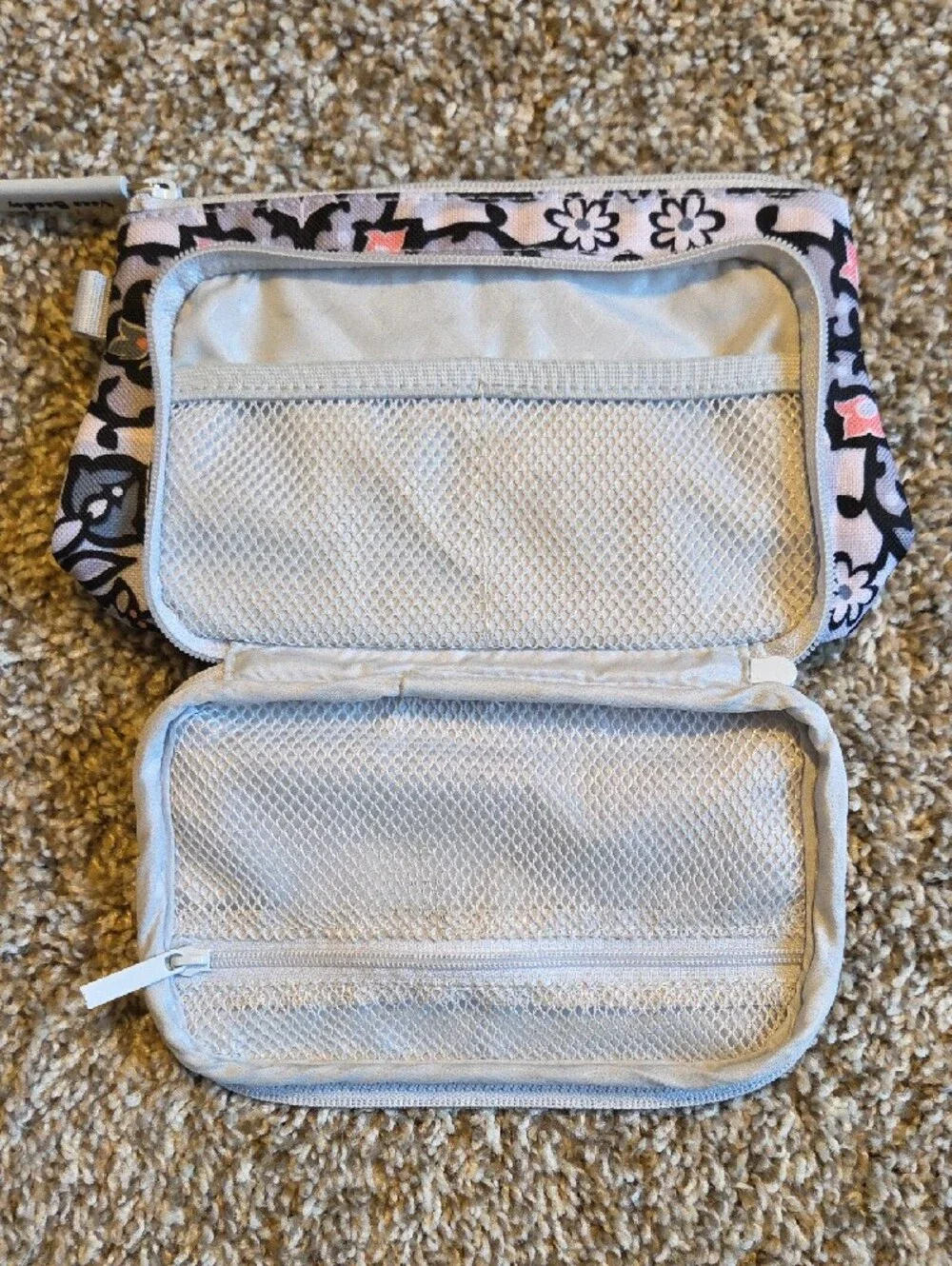Vera Bradley Lisbon Medallion Cosmetic Pouch Clutch